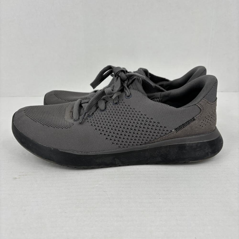 Kizik Lima Sneakers Womens‎ Size 11.5 Gray Hands Free Lace Up Unisex Men's 10 - Picture 4 of 8